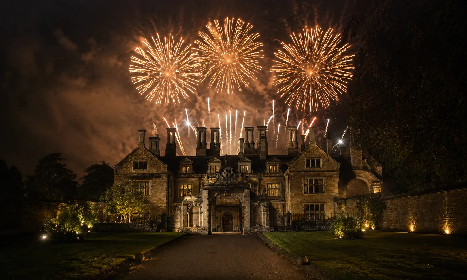 Holdenby House and grounds in Northamptonshire